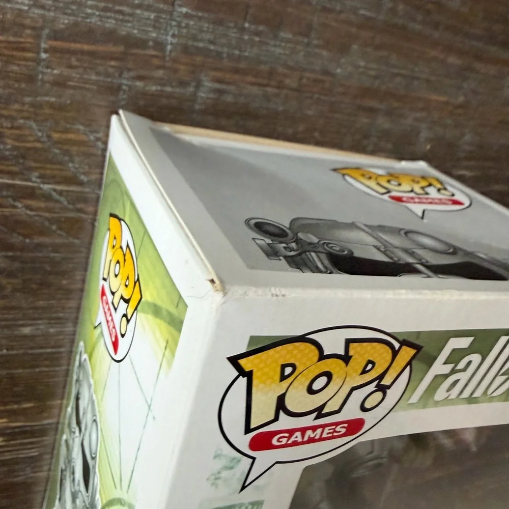 Funko Pop! Fallout Power Armor Vinyl Figure - Gray with Yellow Trim - Picture 4 of 9